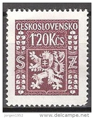 CZECHOSLOVAKIET   # STAMPS FROM YEAR 1945  "STANLEY GIBBONS O465" - Dienstzegels