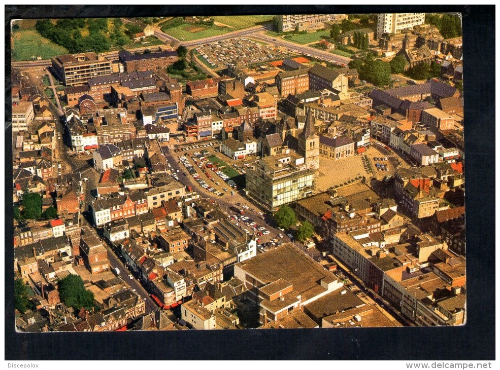 L1826 Heerlen - Het Centrum In Vogelvlucht - Aerial View With Auto Cars Voitures - Used 1971 - Heerlen