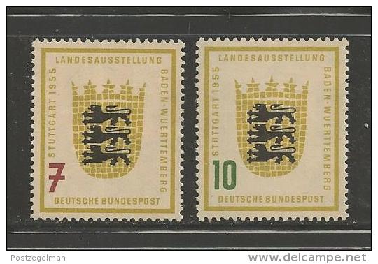 GERMANY, 1955,unused, Hinged Stamp(s), Baden Wurttemberg,nr(s).212-213 #12823 - Unused Stamps