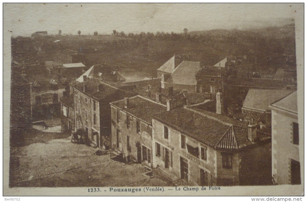 85 - POUZAUGES - Le Champ De Foire - Pouzauges