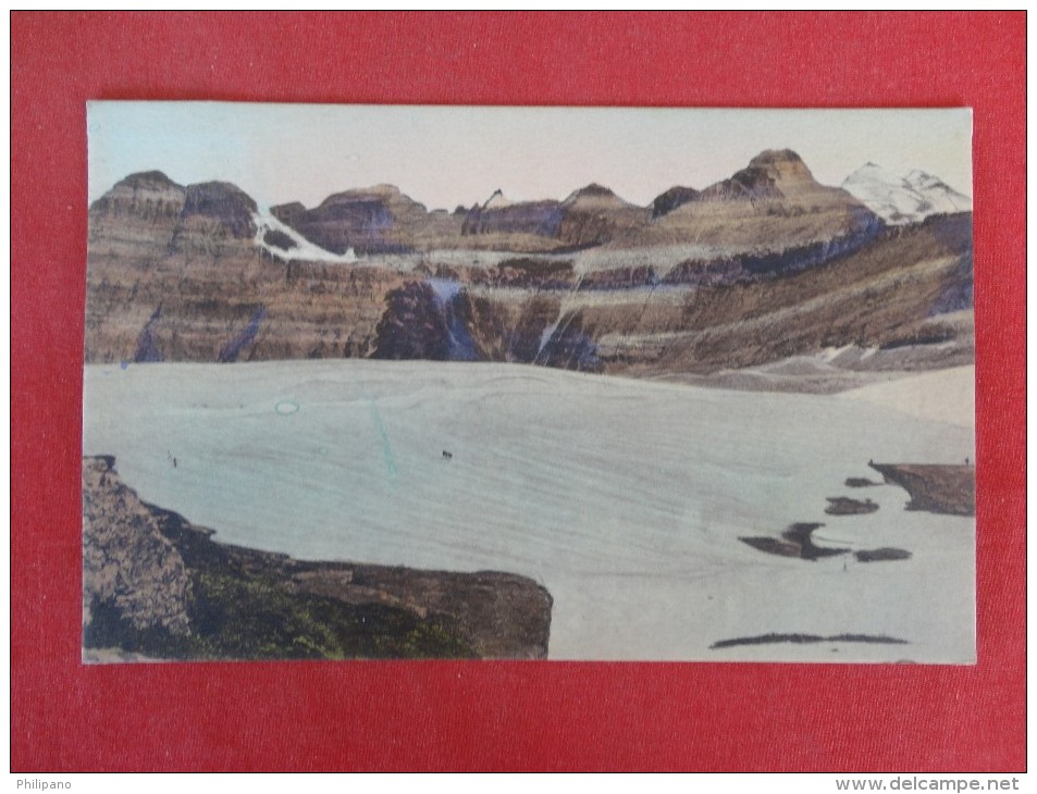 USA National Parks--Glacier National Park  Hand Colored 1938 Cancel    Ref 1286 - USA National Parks