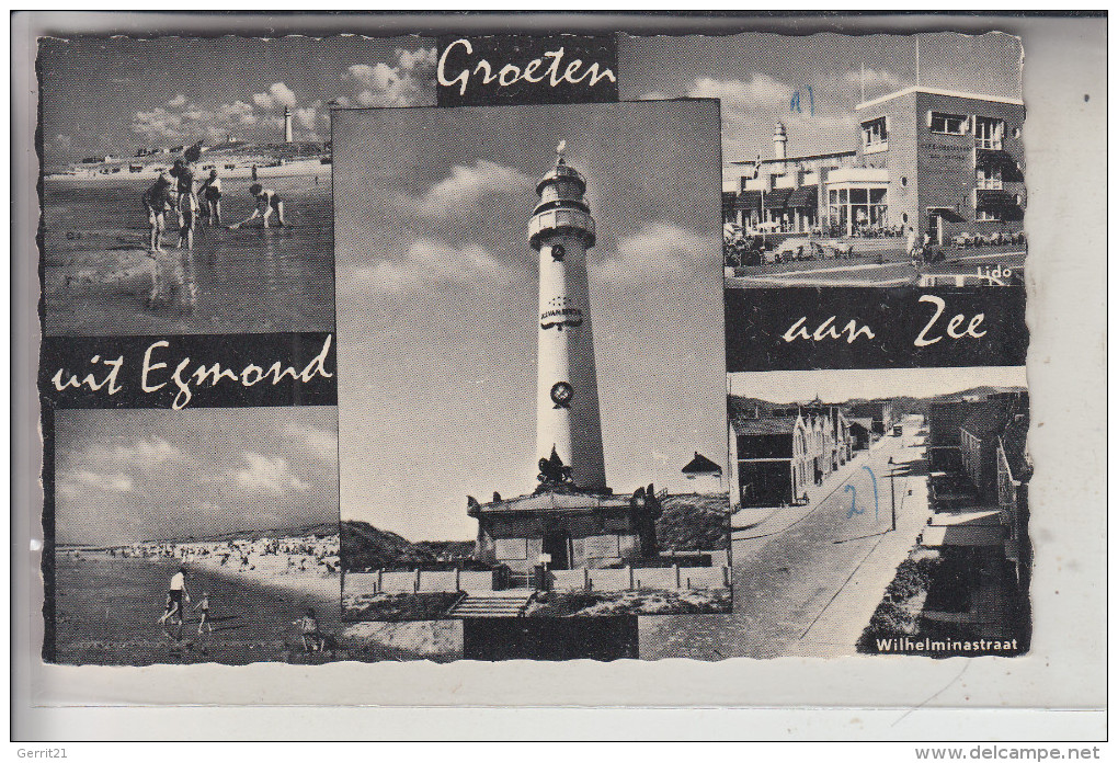 NL - NOORD-HOLLAND - EGMOND Aan Zee, Vuurtoren, Wilhelminastraat, Lido.... 1967 - Egmond Aan Zee