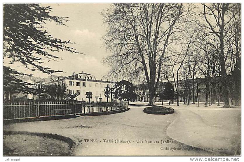 Depts Divers - Drome -ref  M112- La Teppe - Tain -une Vue Des Jardins   - Carte Bon Etat - - Autres & Non Classés