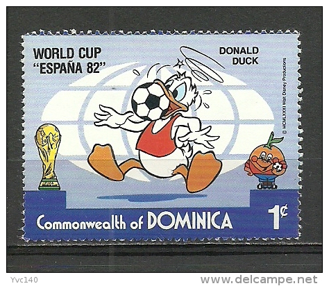 Dominica; 1982 World Cup Football Championship, Spain - Dominica (1978-...)