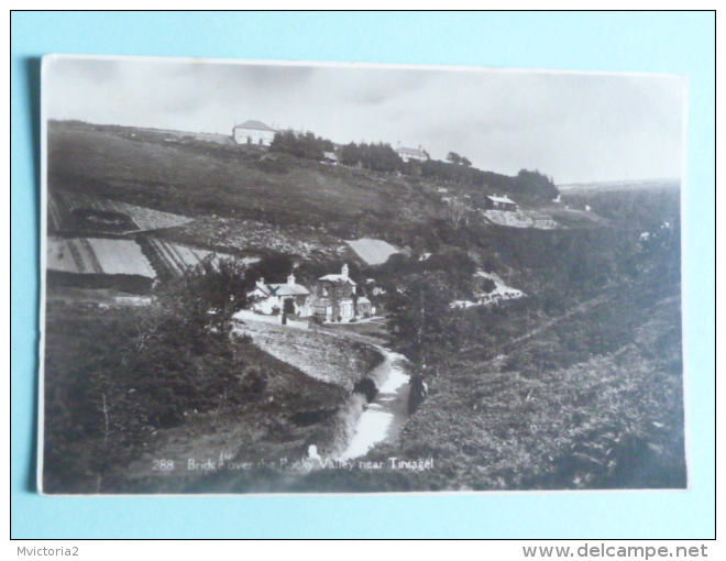 Bridge Over The Rocky Valley Near TINTAGEL - Cornouailles - Other & Unclassified