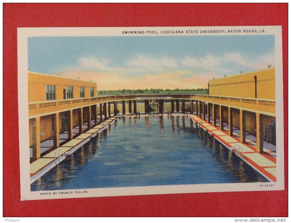 Louisiana > Baton Rouge Swimming Pool  LSU  UDB Not Mailed  Ref 1288 - Baton Rouge