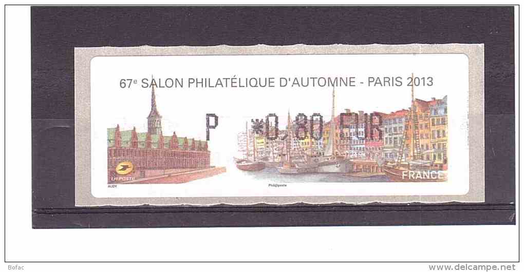 1141  ** Y&T (67e Salon Philatélique De Paris) LISA 1 *FRANCE* 25/45  258120575 - 2010-... Illustrated Franking Labels