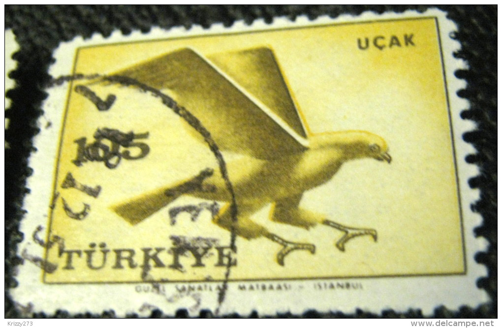 Turkey 1959 Bird Of Prey 105k - Used - Oblitérés