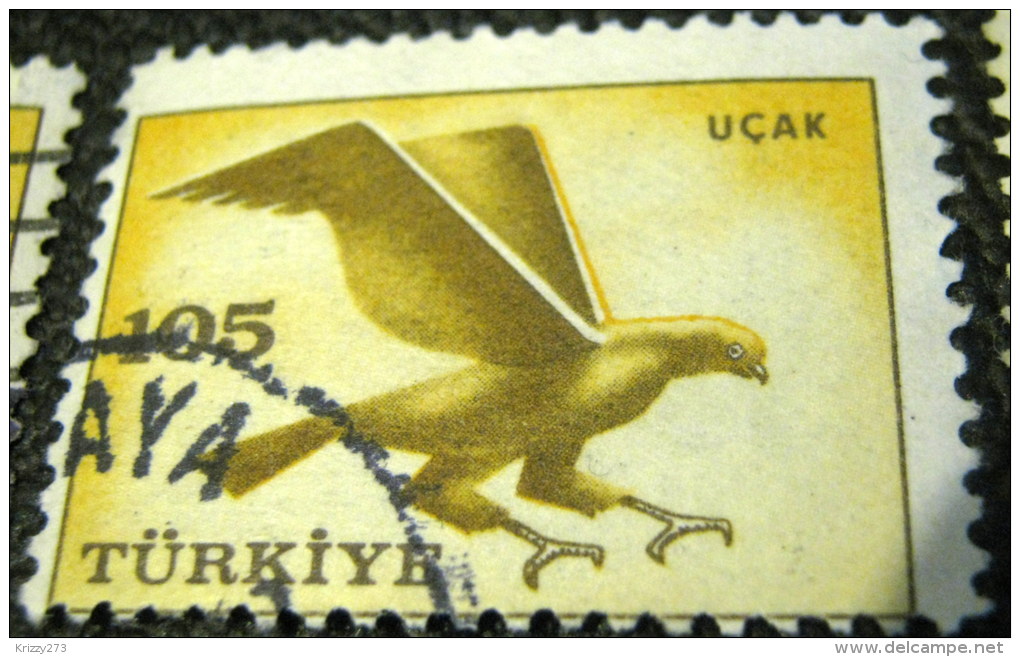 Turkey 1959 Bird Of Prey 105k - Used - Oblitérés