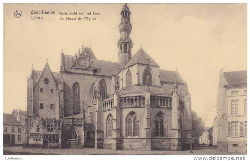 CPU31/ Uitg. Ch Peeters, Zout-Leeuw Zoutleeuw Buitenzicht Koor (kerk) - Zoutleeuw