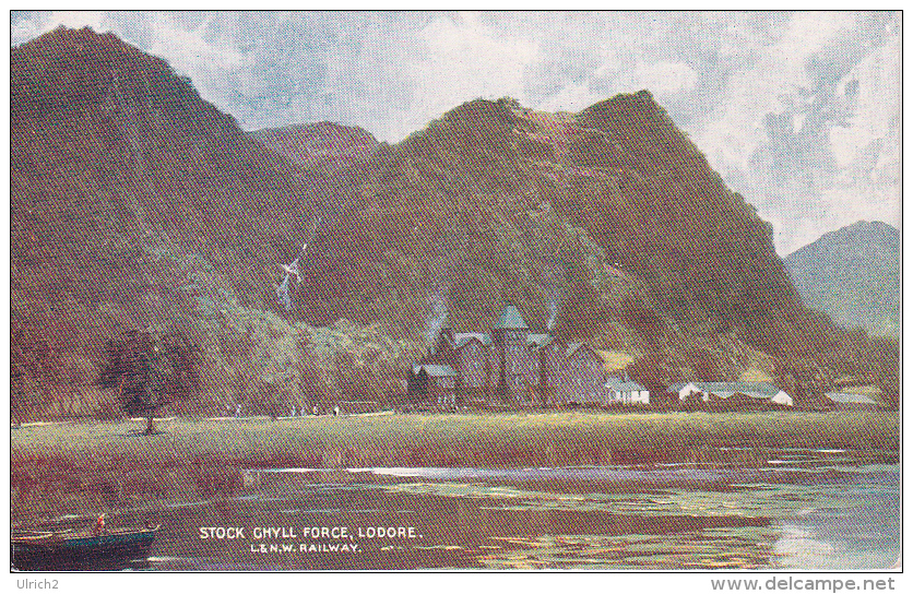 PC Lake District - Lodore - Stock Ghyll Force - L. & N.W. Railway (2927) - Sonstige & Ohne Zuordnung