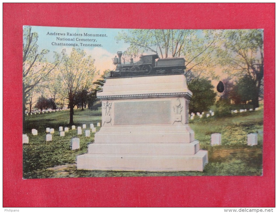 - Tennessee > Chattanooga Andrews Raiders Monument   Civil War Cemetery  Not Mailed Ref 1288 - Chattanooga