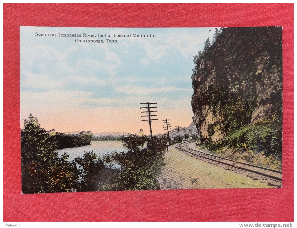 - Tennessee > Chattanooga  Tenn River Foot Of Lookout Mountain  Not Mailed Ref 1288 - Chattanooga