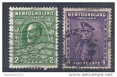 140011975  NEWFOULAND (TERRANOVA)  YVERT    Nº  170/2 - 1908-1947