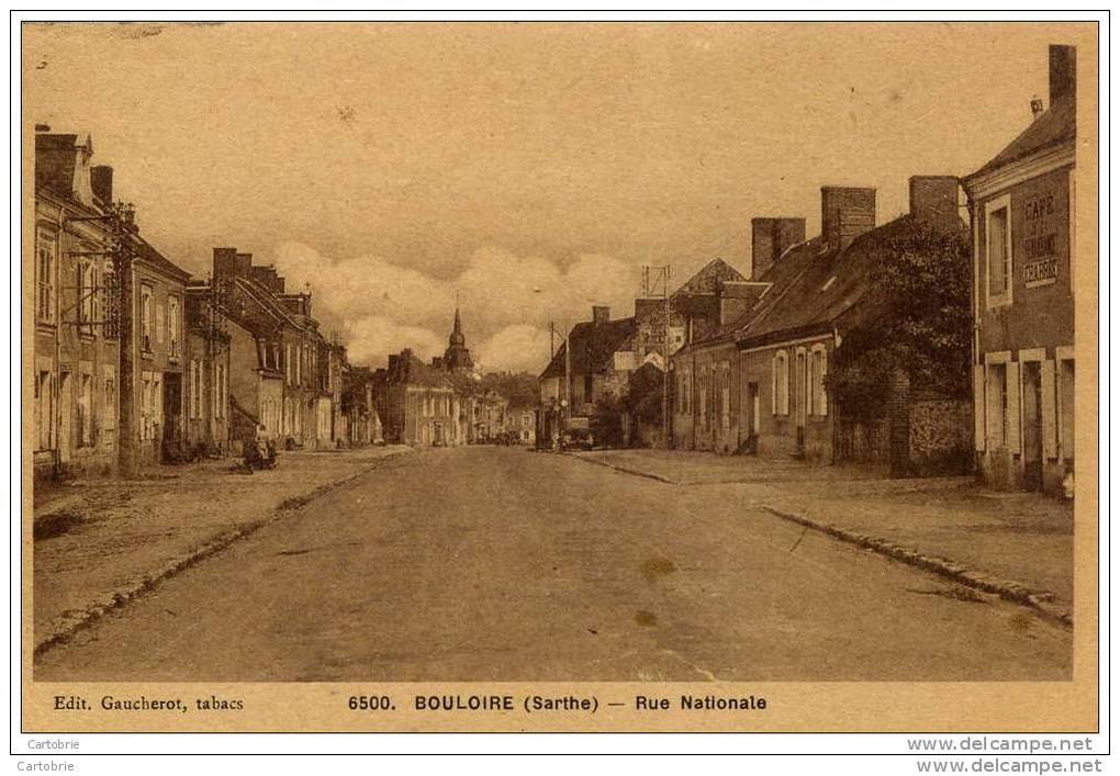 72 - BOULOIRE - Rue Nationale - Bouloire