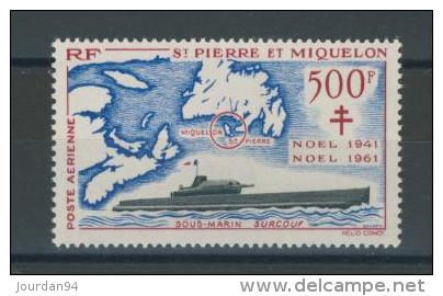 S T .PIERRE ET MIQUELON             ---    N°  28   P  A - Unused Stamps