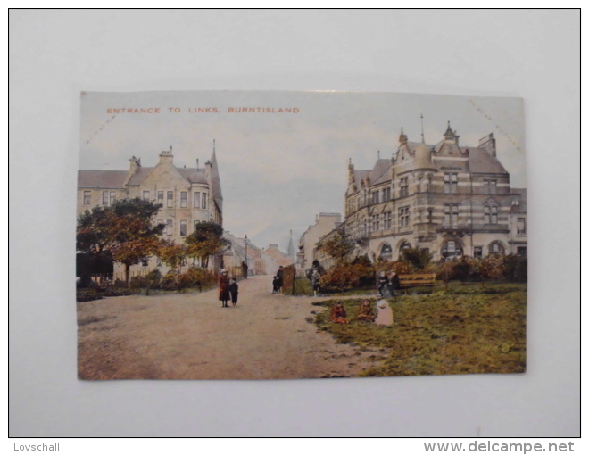 Burntisland. - Entrance To Links. - Fife