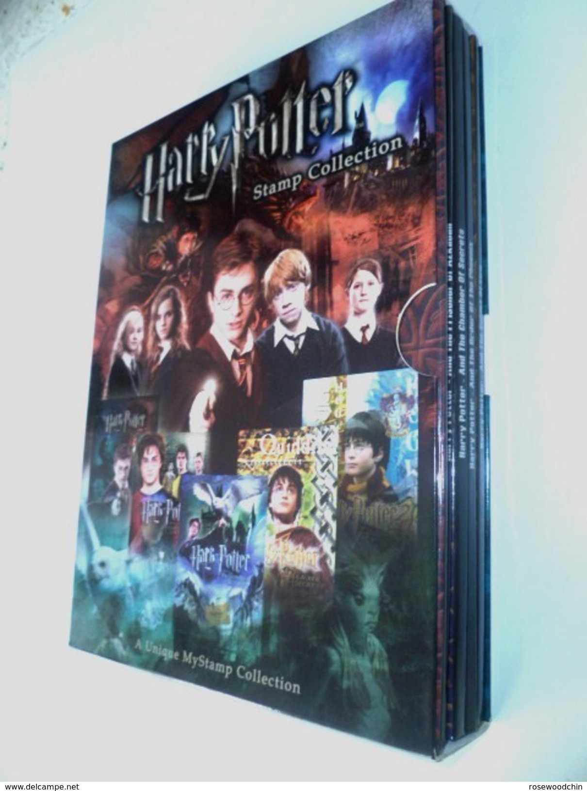 LIMITED EDITION !!   Singapore Complete box set 10 Harry Potter Stamps Collection Movie 1- 5