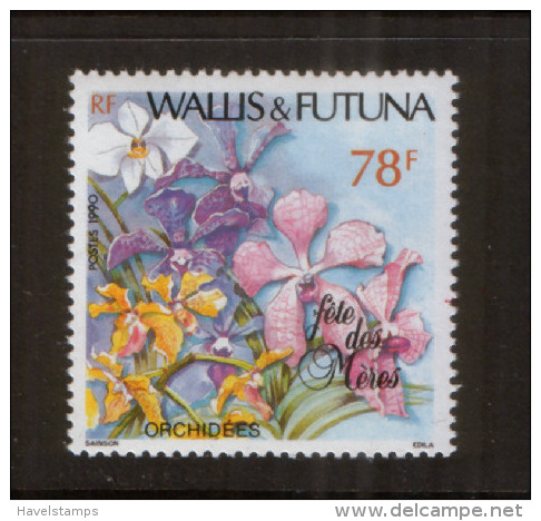 Wallis & Futuna 578 ** Orchideen (1990) - Orchideen