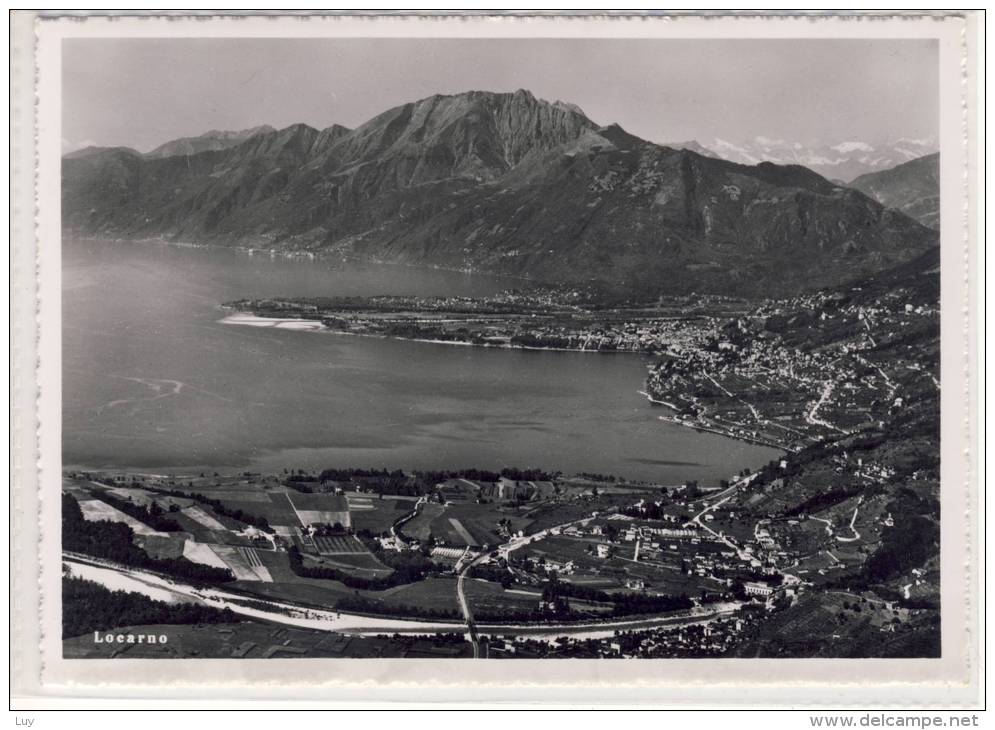 LOCARNO - Con Minusio E Tenero Luftbild Flugaufnahme  Vue Aerienne - Minusio