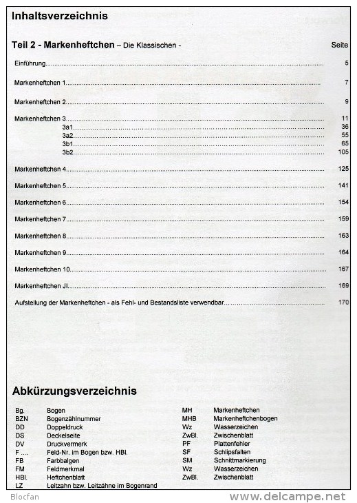 RICHTER 2014 DDR Katalog Teil 2+3 Markenheftchen/SMH New 50€ Heftchen Abarten Booklet+error Special Catalogue Of Germany - Special Editions