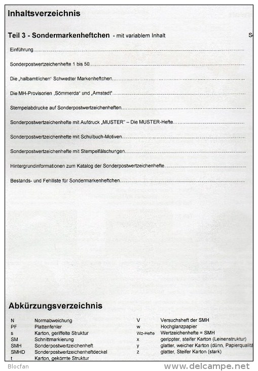 RICHTER 2014 DDR Katalog Teil 2+3 Markenheftchen/SMH new 50€ Heftchen Abarten booklet+error special catalogue of Germany