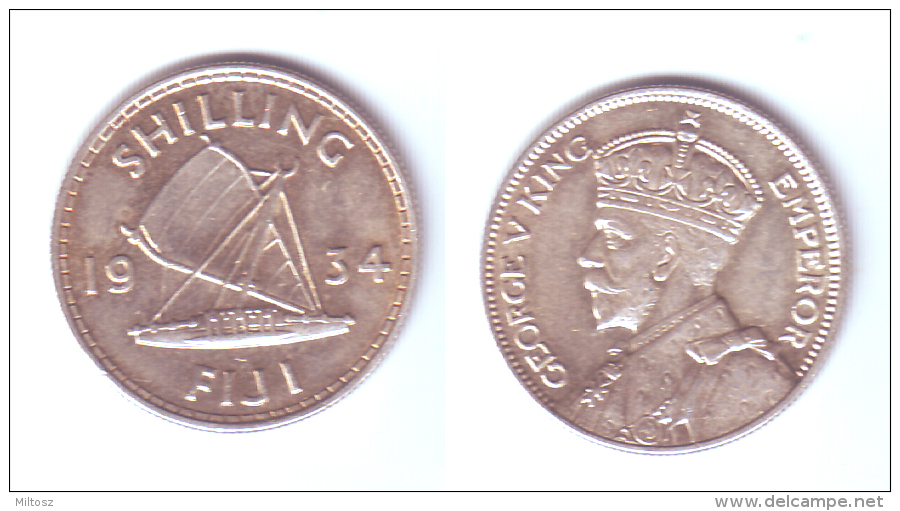 Fiji 1 Shilling 1934 - Fidschi