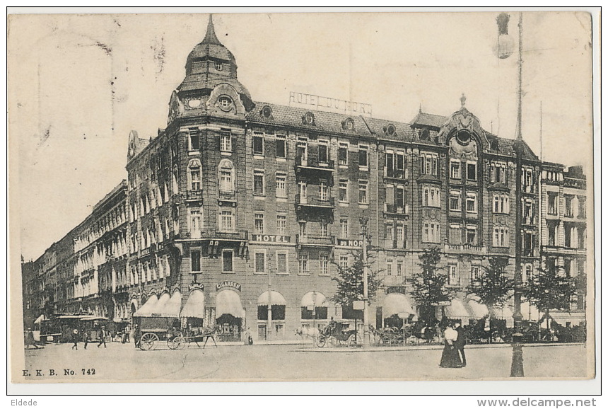 Breslau Wroclaw Garten Ecke Taschenstrasse P. Used 1907 Hotel Du Nord - Pologne