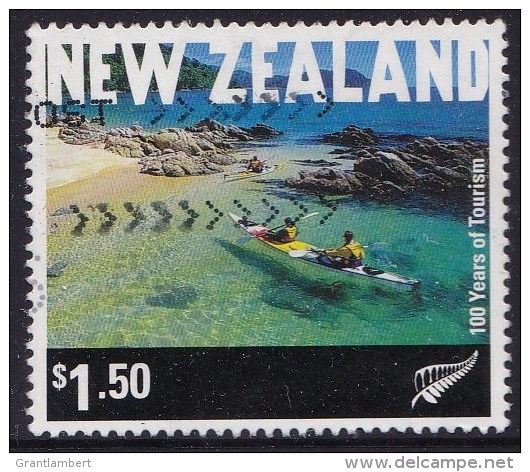 New Zealand 2001 100 Years Of Tourism $1.50 Used - Gebraucht
