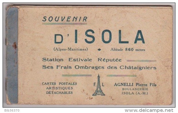 SOUVENIR D'ISOLA - Carnet De 10 Vues - Autres & Non Classés