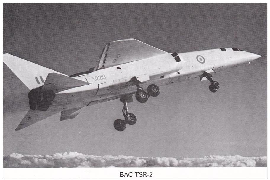 BAC TSR 2 Flown At A&amp;AEE Boscombe Down 1964 Aircraft Postcard (AM2087) Undivided Back - 1946-....: Moderne