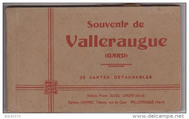 VALLERAUGUE - Carnet De 25 Vues - Valleraugue