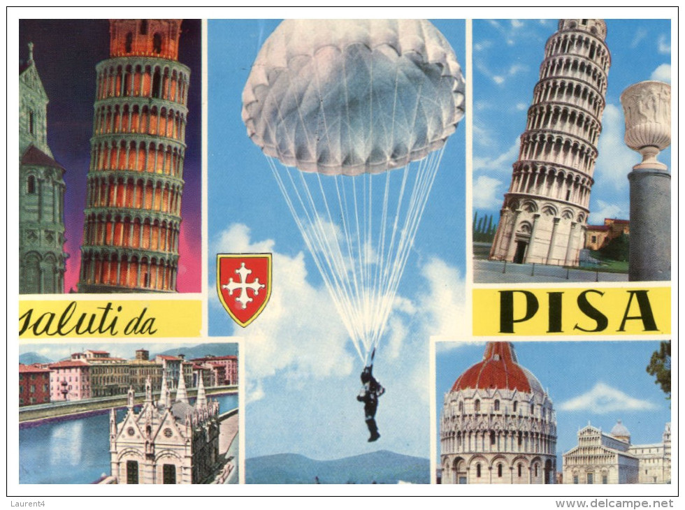 (822) Italy - Pisa - Parachute - Paracaidismo