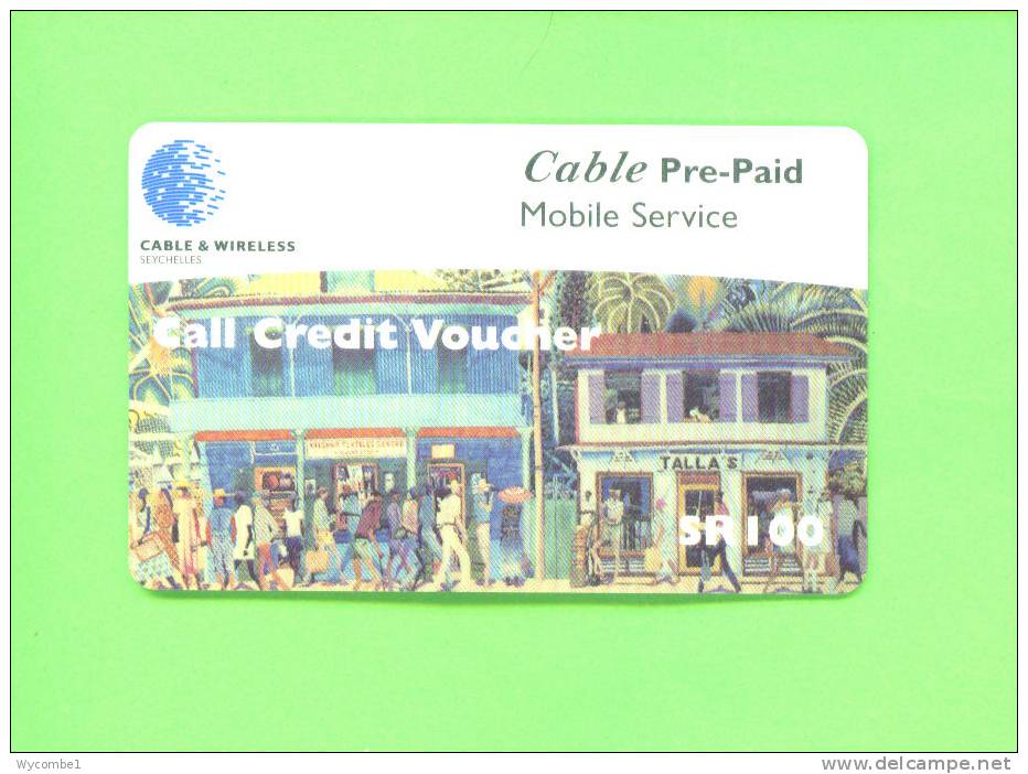 SEYCHELLES  -  Remote Phonecard As Scan - Seychelles