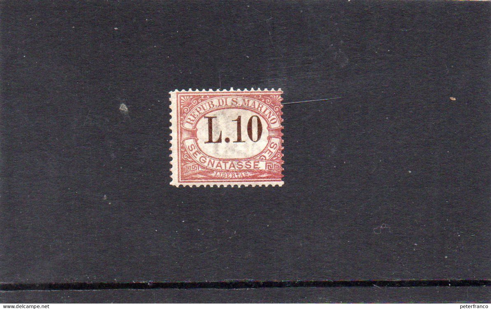 B - 1925 San Marino - L:10 - Timbres-taxe