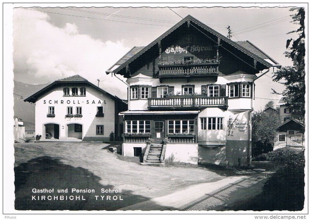 Ö-1954     KIRCHBICHL : Gasthof Und Pension Schroll - Kufstein