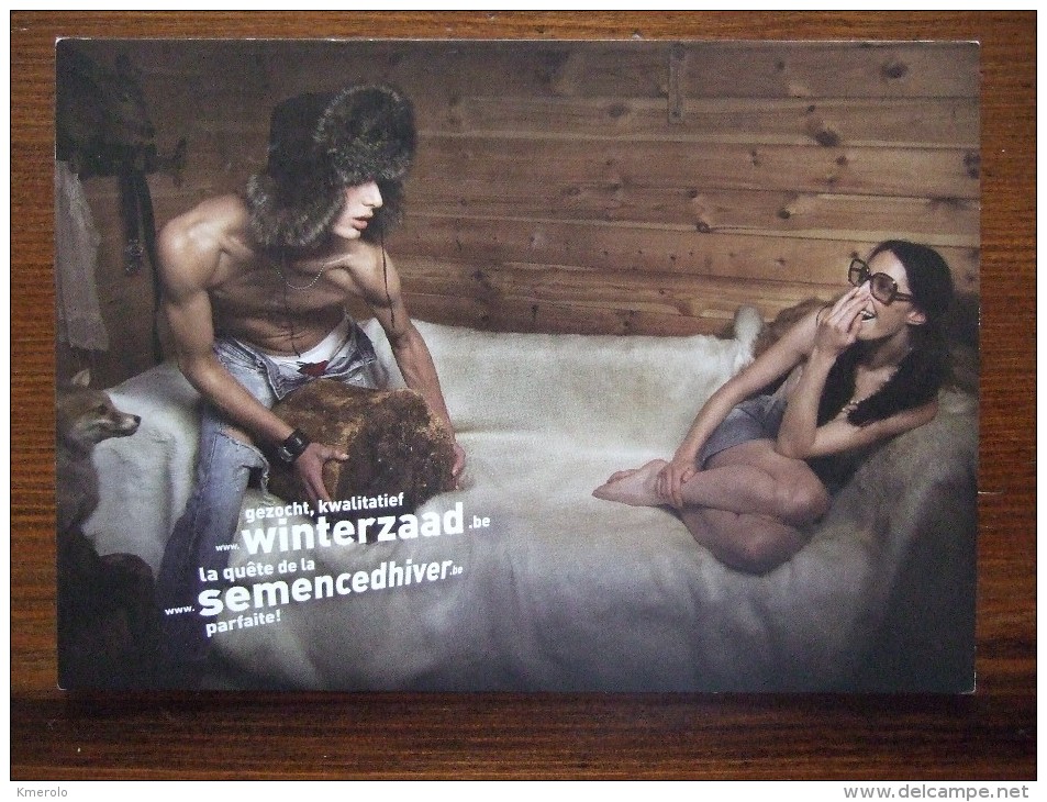 Winterzaad Carte Postale - Publicité