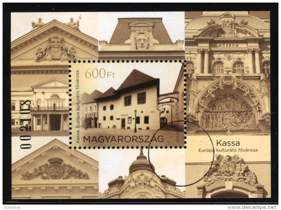 HUNGARY-2013.SPECIMEN Cultural Capital Of Europe - KASSA Sovenir Sheet Mi:Bl.354. - Ensayos & Reimpresiones