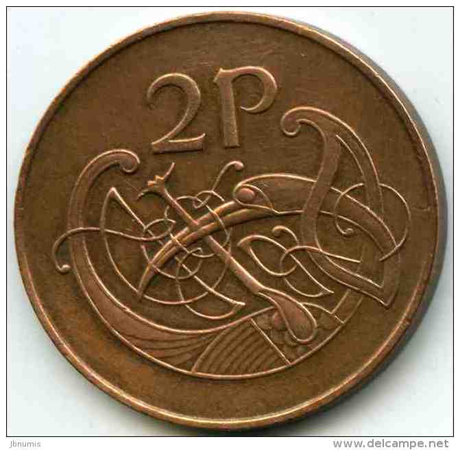 Irlande Ireland 2 Pence 1971 KM 21 - Ierland