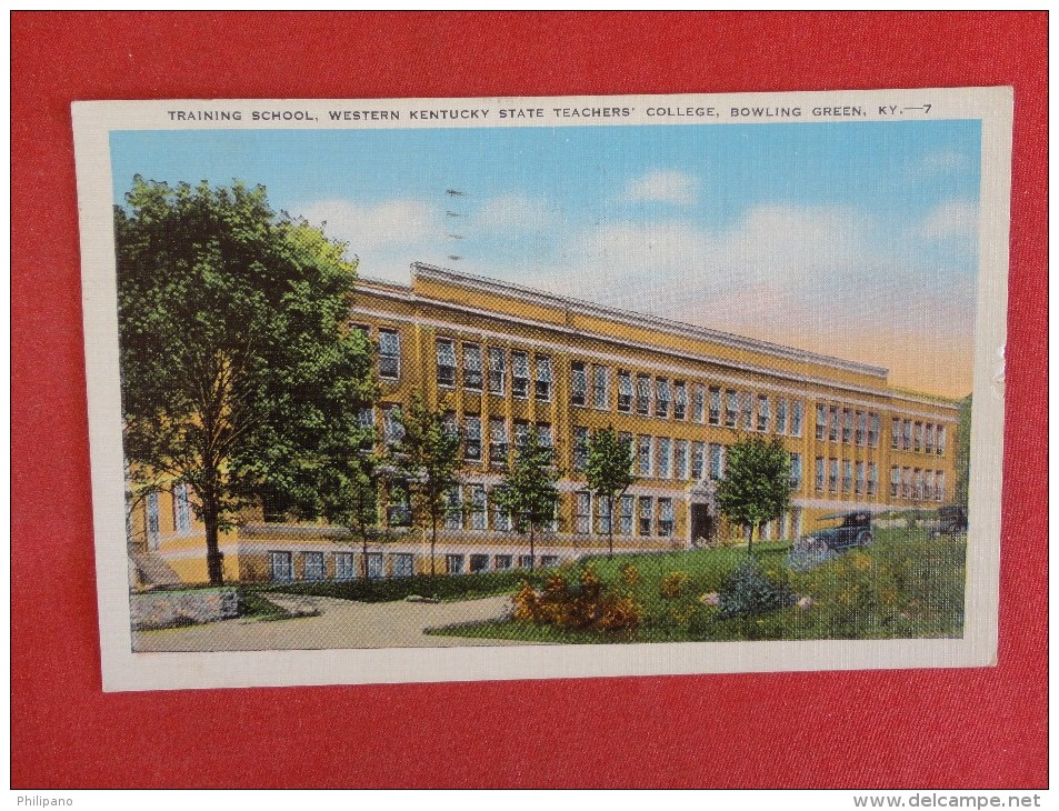 Kentucky > Bowling Green  Training School  1939 Cancel-ref 1290 - Bowling Green