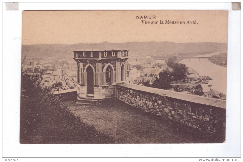 NAMUR  Vue Sur La Meuse En Aval - Namur