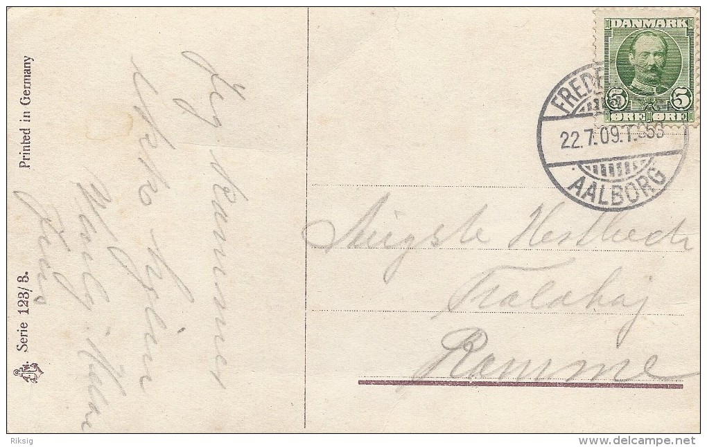 Card With Cachet .Frederikshavn-Aalborg Train.  S-1053 - Lettres & Documents