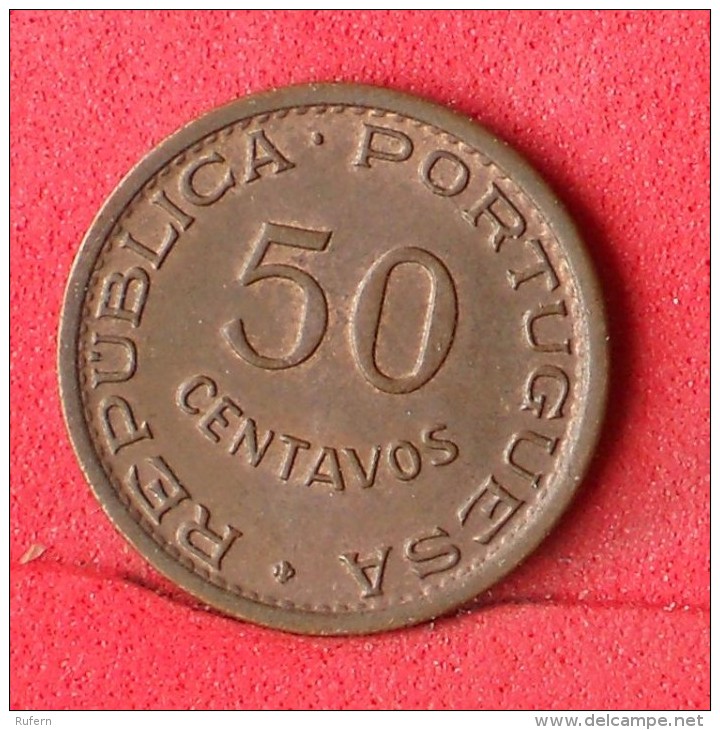 ANGOLA  50  CENTAVOS  1957   KM# 75  -    (Nº06263) - Angola