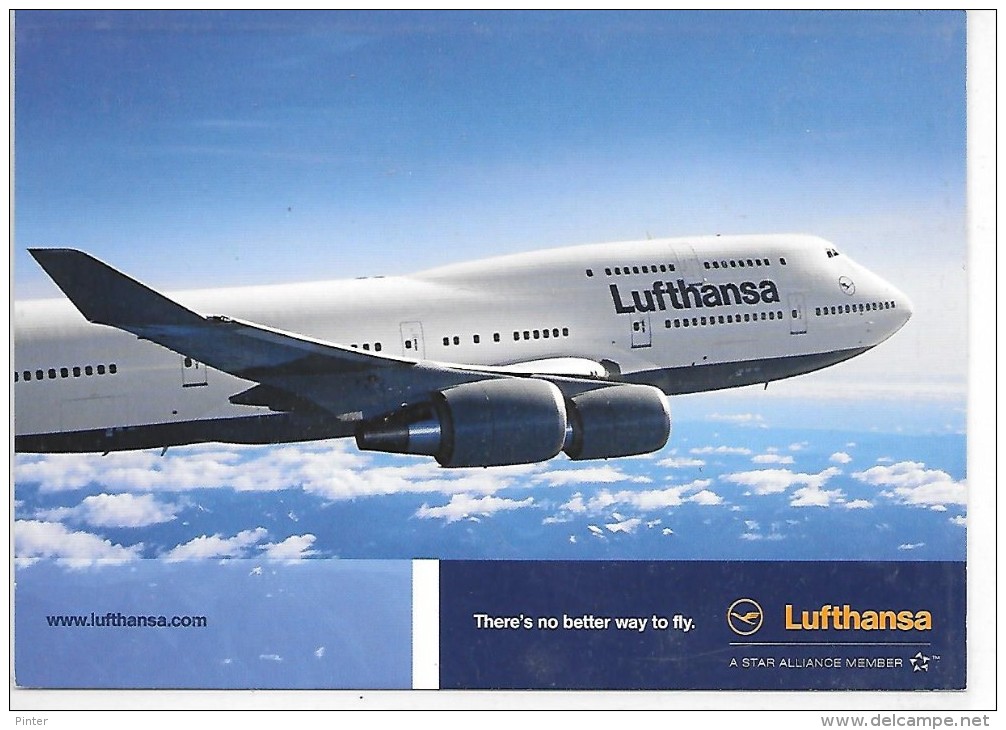 AVION BOEING 747-400 - LUFTHANSA - 1946-....: Moderne