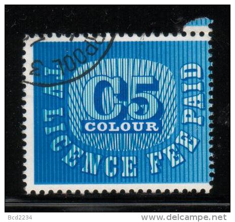 GB REVENUE TELEVISION LICENCE 1981/85 C5 (£58) BLUE & TURQUOISE  (1985) BAREFOOT #24 - Revenue Stamps