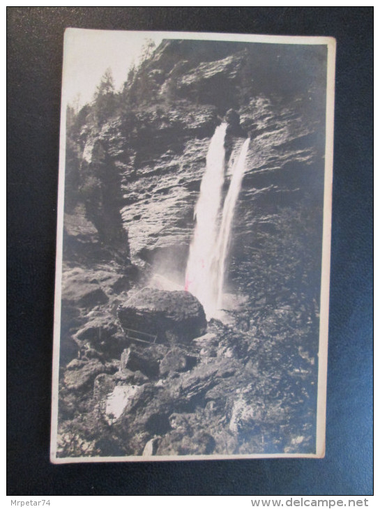 1930s  Waterfall Peri&#269;nik   / Slovenia - Slovenië