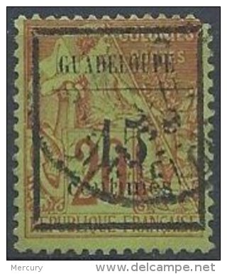 GUADELOUPE - 15 C. Sur 20 C. De 1889 Oblitéré - Oblitérés