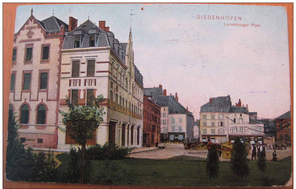 CPA Thionville Diedenhofen Luxemburger Platz - Thionville