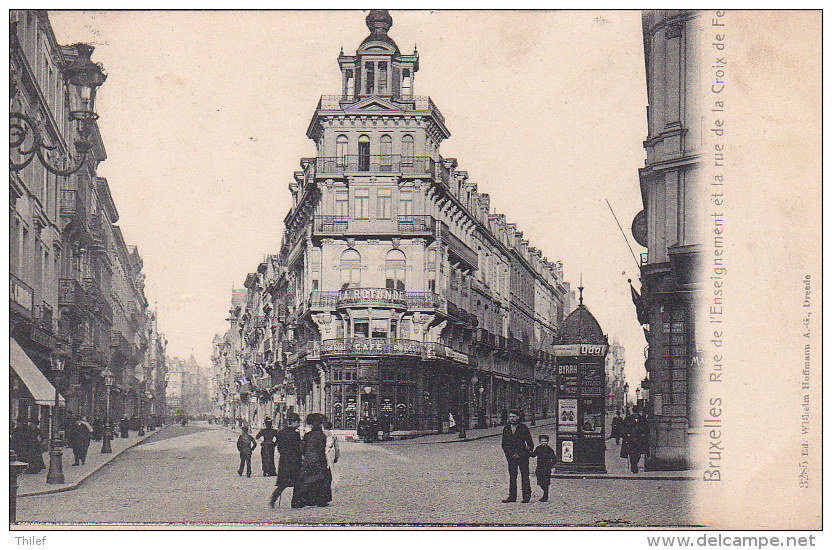 Bruxelles 778: Rue De L'Enseignement Et La Rue De La Croix De Fer - Bruxelles-ville