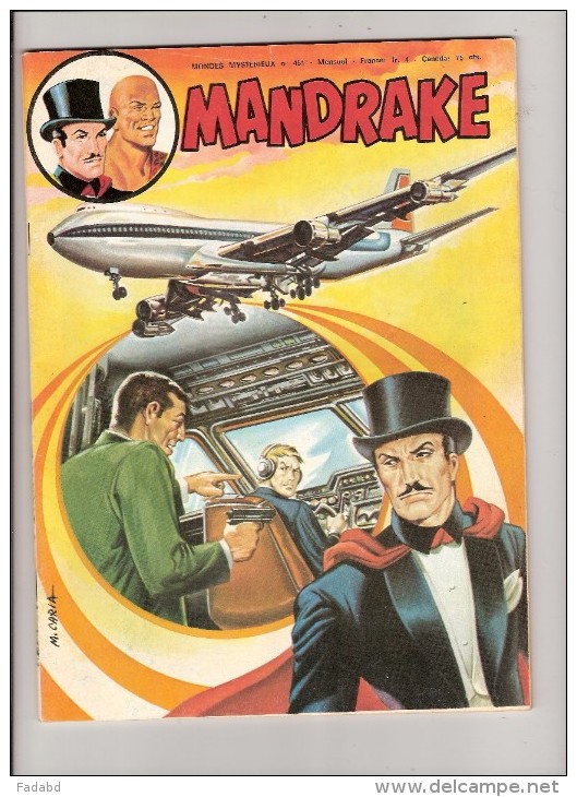 MANDRAKE N° 451 AOUT 1980 - Mandrake
